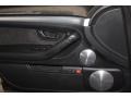 2007 Audi S8 Black Interior Door Panel Photo