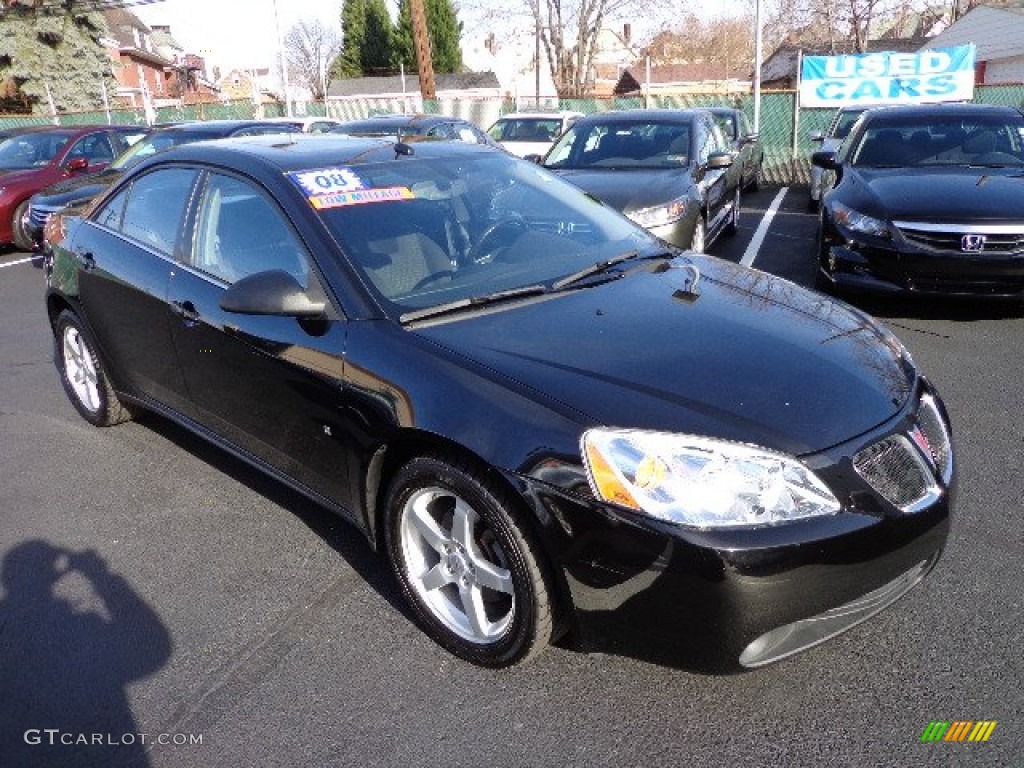 Black 2008 Pontiac G6 V6 Sedan Exterior Photo #74520975