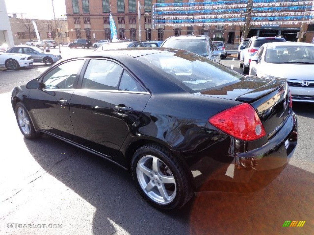 Black 2008 Pontiac G6 V6 Sedan Exterior Photo #74521163