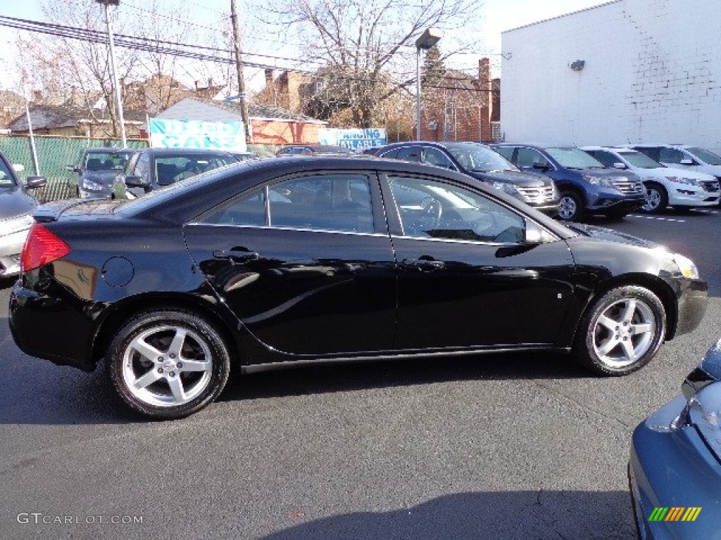 Black 2008 Pontiac G6 V6 Sedan Exterior Photo #74521272