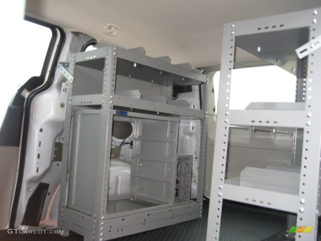 2009 Grand Caravan Cargo Van - Stone White / Dark Slate Gray/Light Shale photo #11
