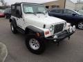 Stone White 1997 Jeep Wrangler Sport 4x4