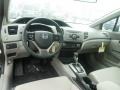 2012 Crystal Black Pearl Honda Civic LX Sedan  photo #12