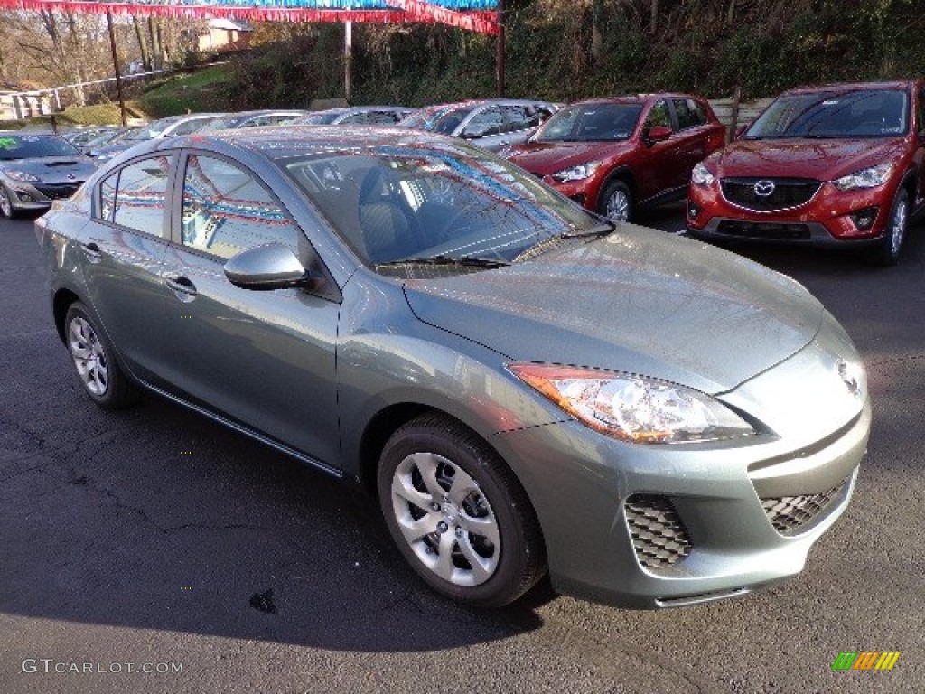 Dolphin Gray Mica 2013 Mazda MAZDA3 i SV 4 Door Exterior Photo #74523791