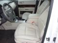 Medium Light Stone 2011 Ford Flex SEL Interior Color