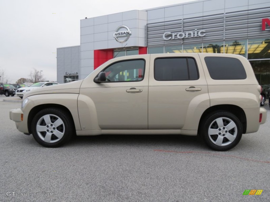2009 HHR LS - Gold Mist Metallic / Cashmere photo #2