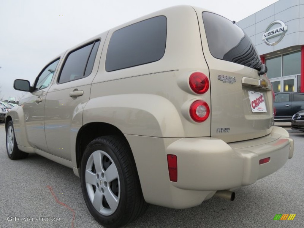 2009 HHR LS - Gold Mist Metallic / Cashmere photo #3
