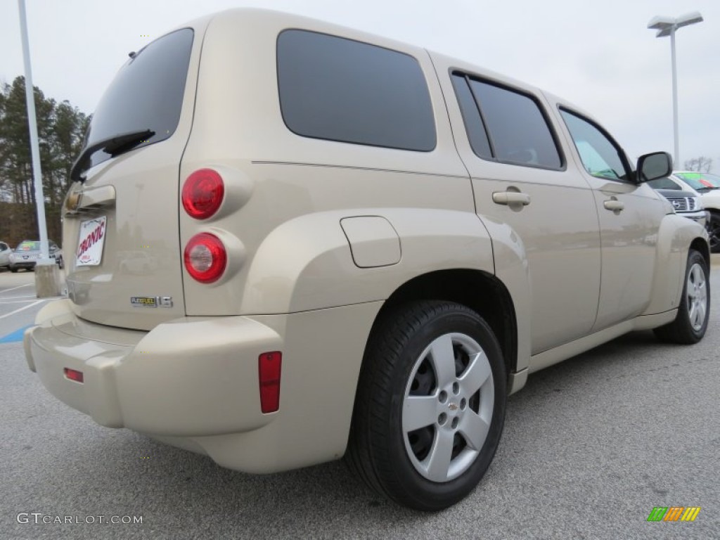 2009 HHR LS - Gold Mist Metallic / Cashmere photo #5