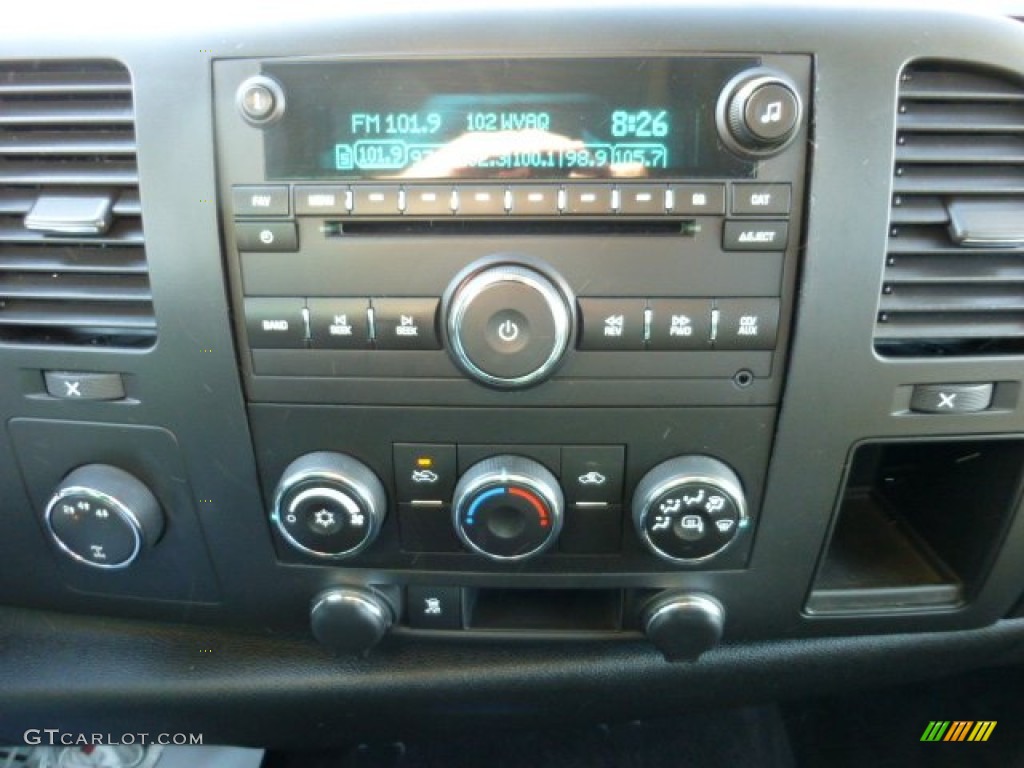 2010 Silverado 2500HD LT Crew Cab 4x4 - Taupe Gray Metallic / Ebony photo #14