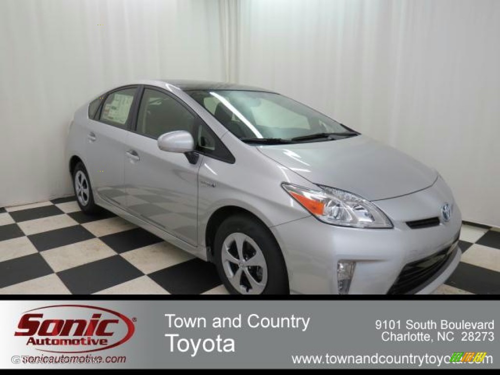 2013 Prius Four Hybrid - Classic Silver Metallic / Dark Gray photo #1