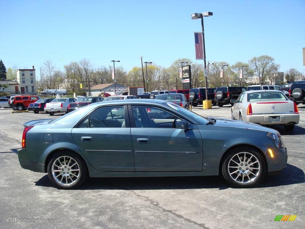 2006 CTS Sport Sedan - Stealth Gray / Light Gray/Ebony photo #5