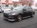 2010 Graphite Gray Pearl Mitsubishi Lancer Evolution MR Touring  photo #8