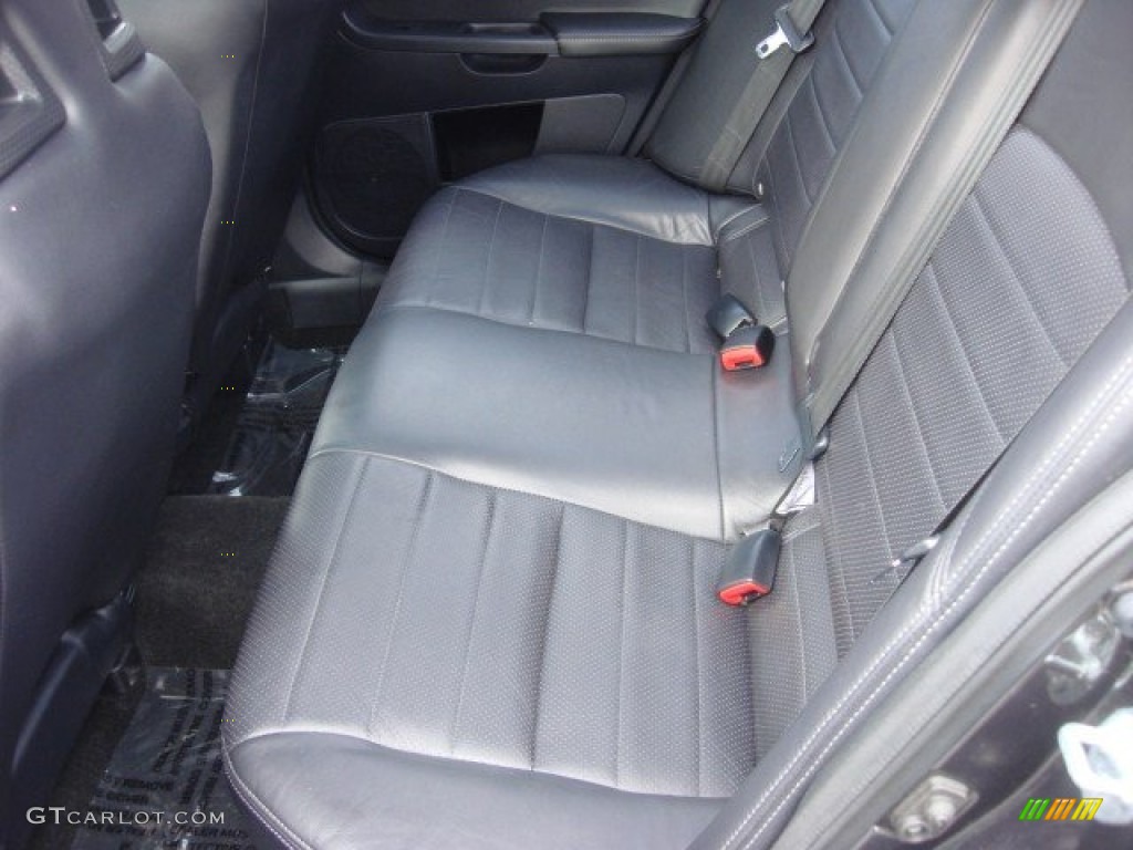 2010 Lancer Evolution MR Touring - Graphite Gray Pearl / Black Leather/Sueded Fabric photo #12