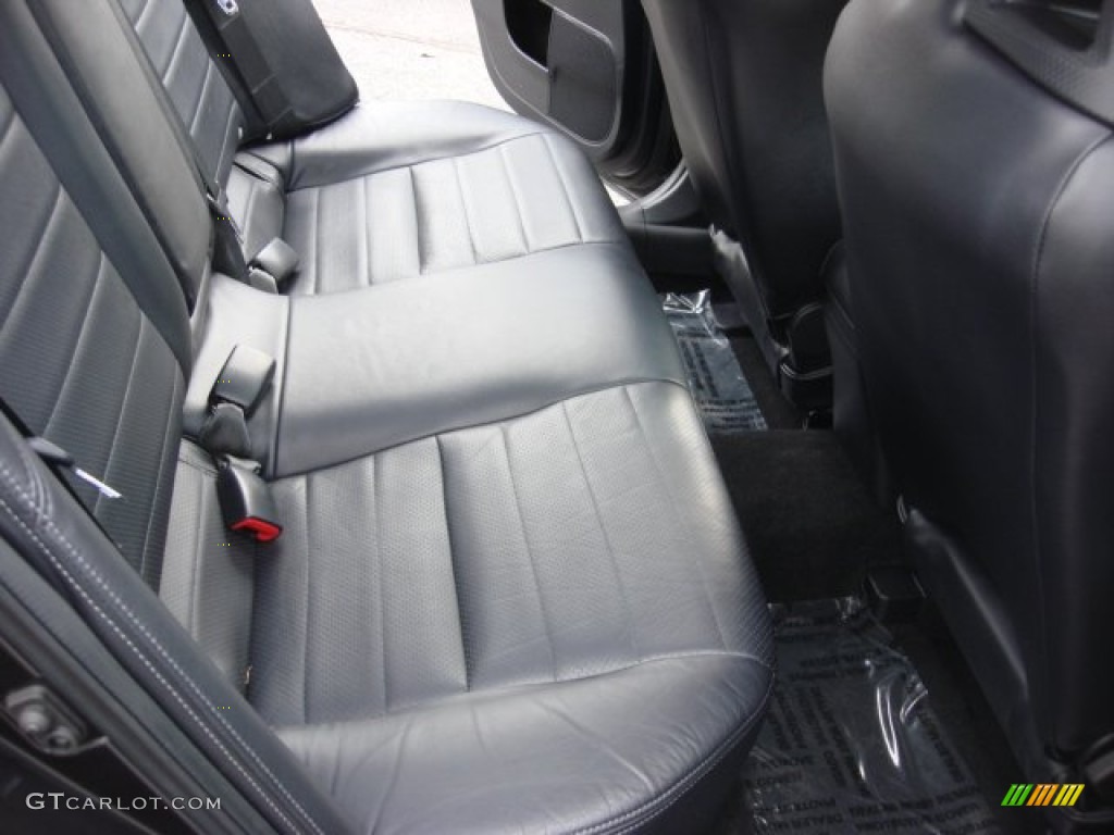 2010 Lancer Evolution MR Touring - Graphite Gray Pearl / Black Leather/Sueded Fabric photo #13