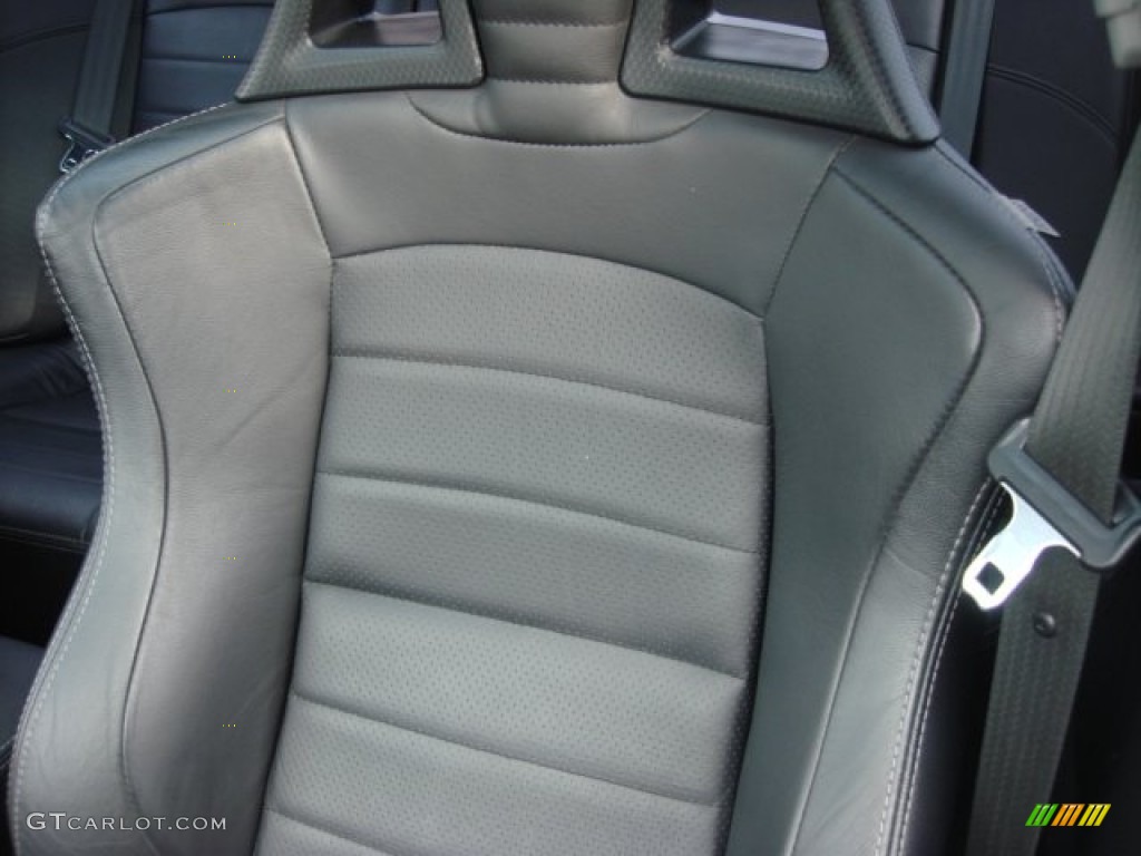 2010 Lancer Evolution MR Touring - Graphite Gray Pearl / Black Leather/Sueded Fabric photo #21
