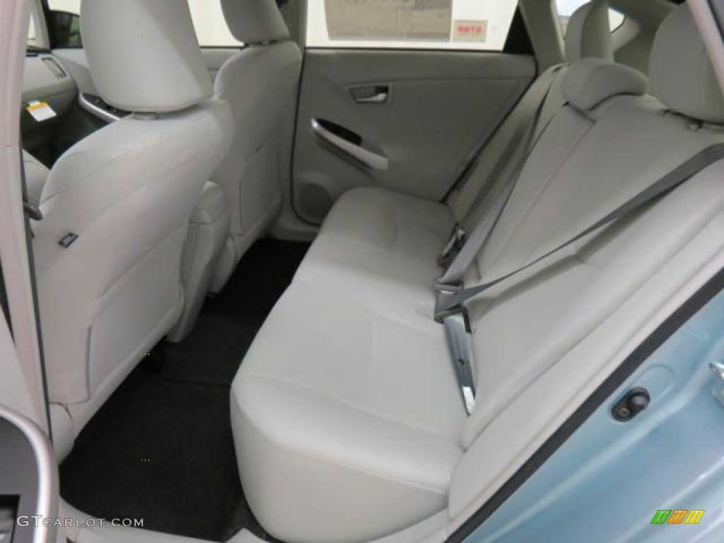 Misty Gray Interior 2013 Toyota Prius Two Hybrid Photo #74526989