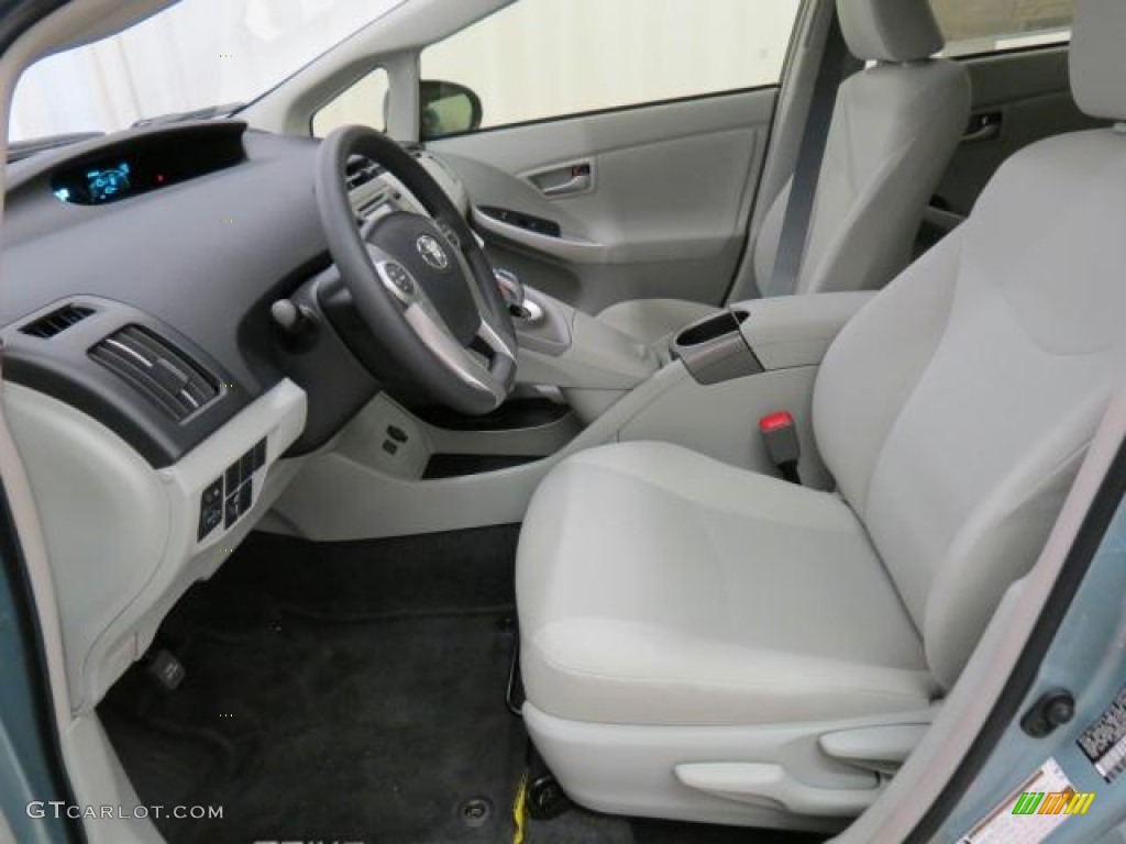 Misty Gray Interior 2013 Toyota Prius Two Hybrid Photo #74527013