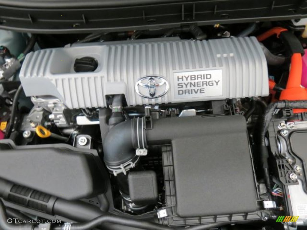 2013 Toyota Prius Two Hybrid 1.8 Liter DOHC 16-Valve VVT-i 4 Cylinder/Electric Hybrid Engine Photo #74527190