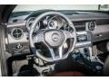 2013 Mercedes-Benz SLK Bengal Red/Black Interior Dashboard Photo