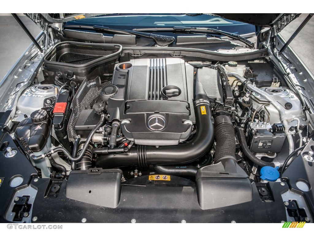 2013 Mercedes-Benz SLK 250 Roadster 1.8 Liter GDI Turbocharged DOHC 16-Valve VVT 4 Cylinder Engine Photo #74527838