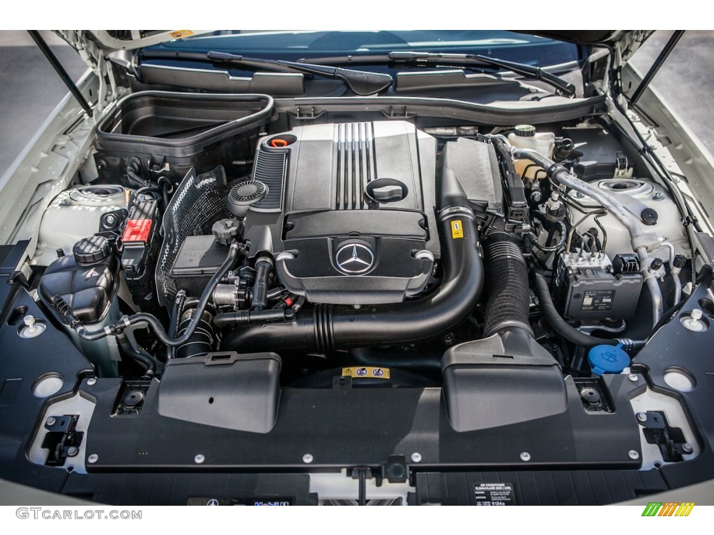 2013 Mercedes-Benz SLK 250 Roadster 1.8 Liter GDI Turbocharged DOHC 16-Valve VVT 4 Cylinder Engine Photo #74528264