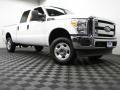 Oxford White - F250 Super Duty XL Crew Cab 4x4 Photo No. 1