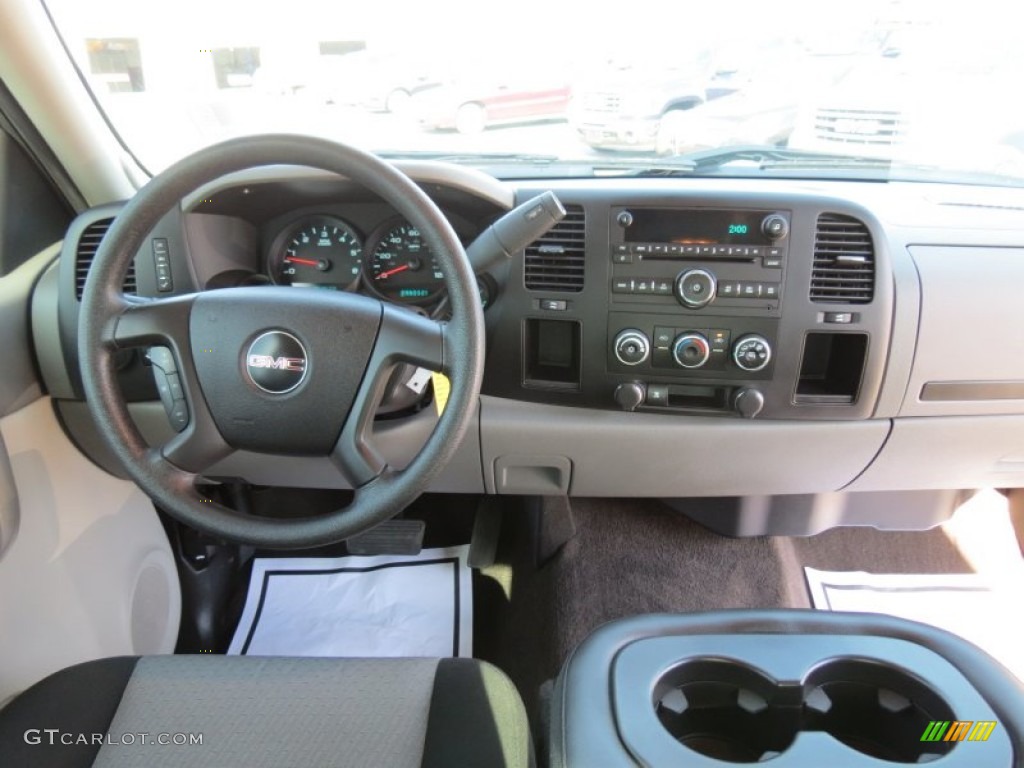 2009 GMC Sierra 1500 SLE Extended Cab Dark Titanium Dashboard Photo #74528298