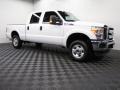 Oxford White - F250 Super Duty XL Crew Cab 4x4 Photo No. 3