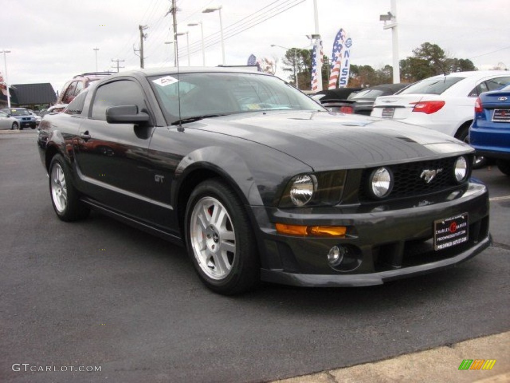 2008 Mustang GT Premium Coupe - Alloy Metallic / Dark Charcoal/Medium Parchment photo #1