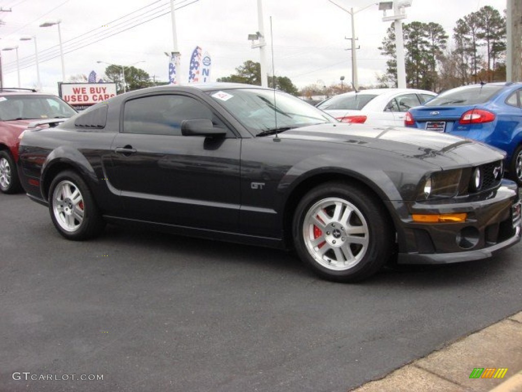 2008 Mustang GT Premium Coupe - Alloy Metallic / Dark Charcoal/Medium Parchment photo #2