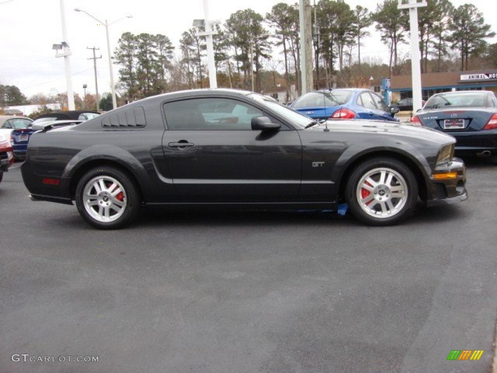 2008 Mustang GT Premium Coupe - Alloy Metallic / Dark Charcoal/Medium Parchment photo #3