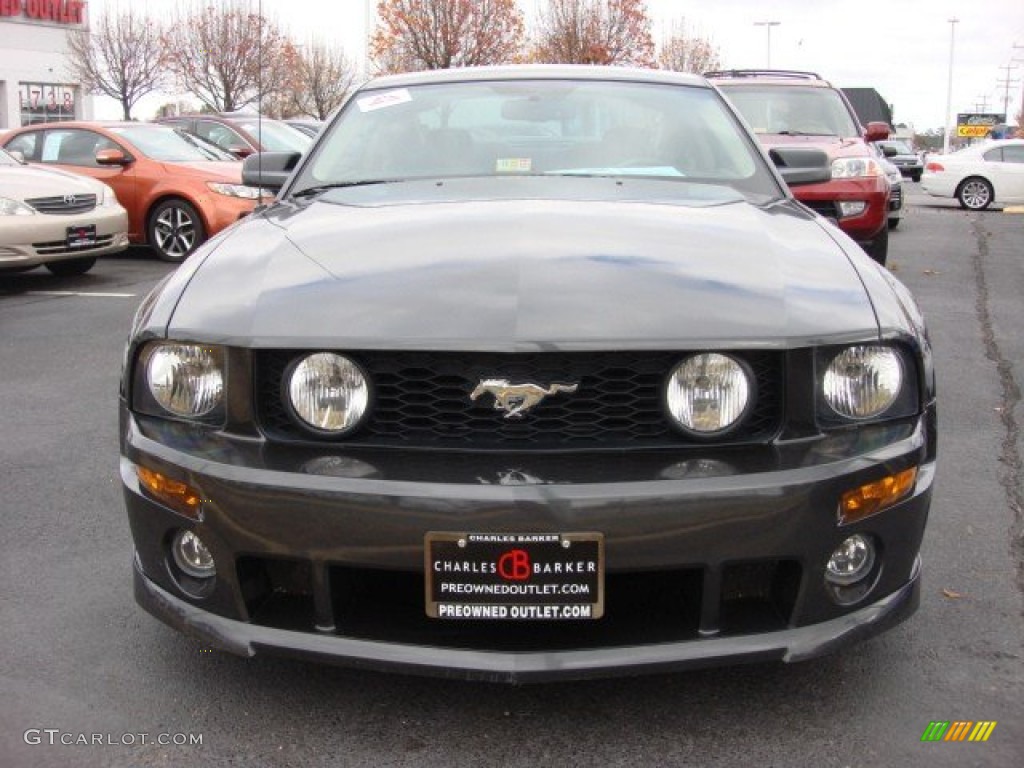 2008 Mustang GT Premium Coupe - Alloy Metallic / Dark Charcoal/Medium Parchment photo #9