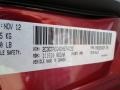 PRP: Deep Cherry Red Crystal Pearl 2013 Chrysler 300 C Color Code