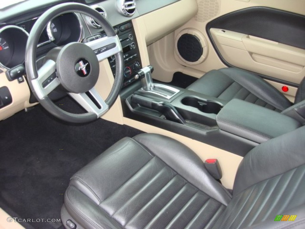2008 Mustang GT Premium Coupe - Alloy Metallic / Dark Charcoal/Medium Parchment photo #12