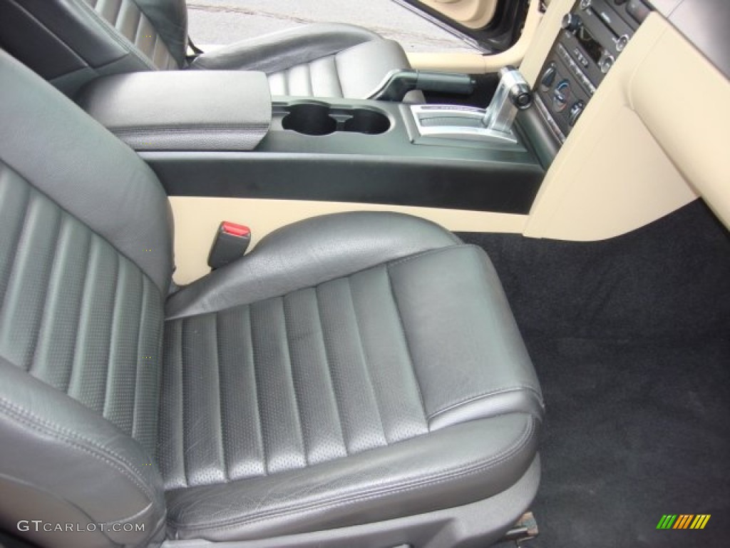 2008 Mustang GT Premium Coupe - Alloy Metallic / Dark Charcoal/Medium Parchment photo #13