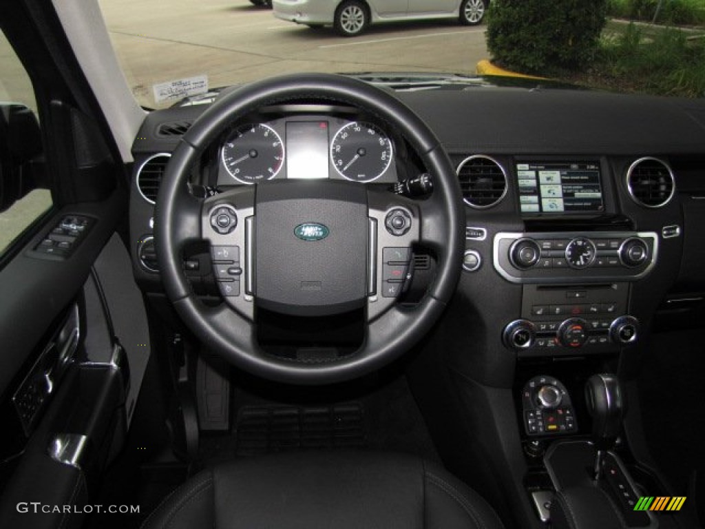 2012 Land Rover LR4 HSE Ebony Dashboard Photo #74529000
