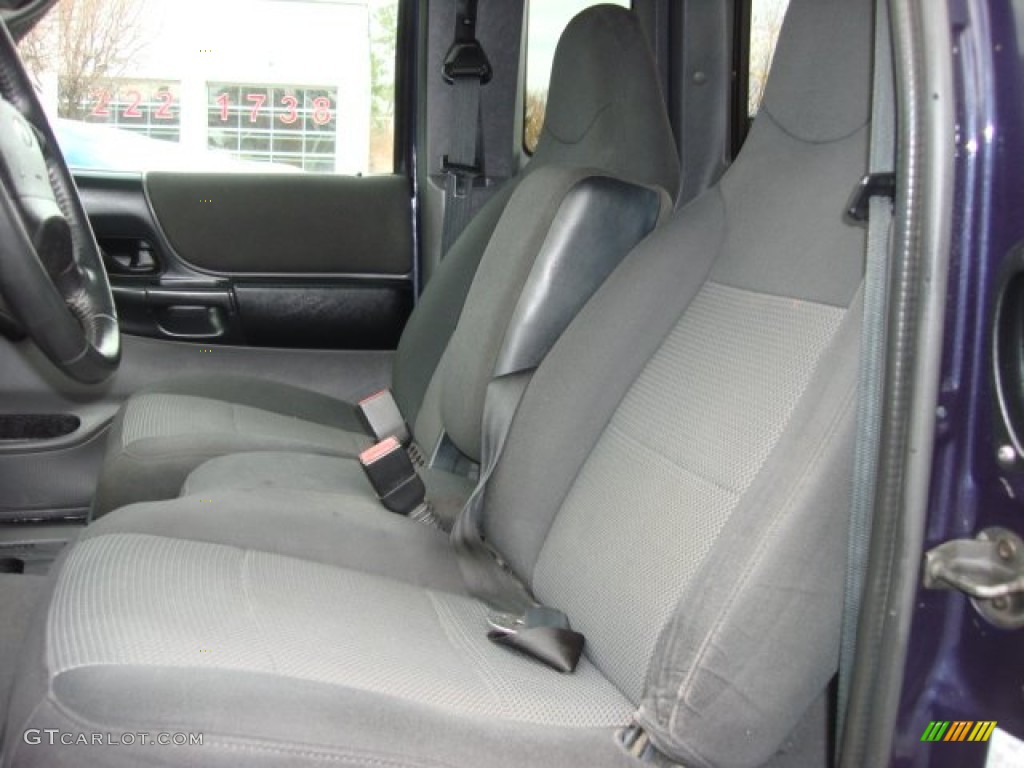 2003 Ranger XLT SuperCab 4x4 - Deep Wedgewood Blue Metallic / Dark Graphite photo #8