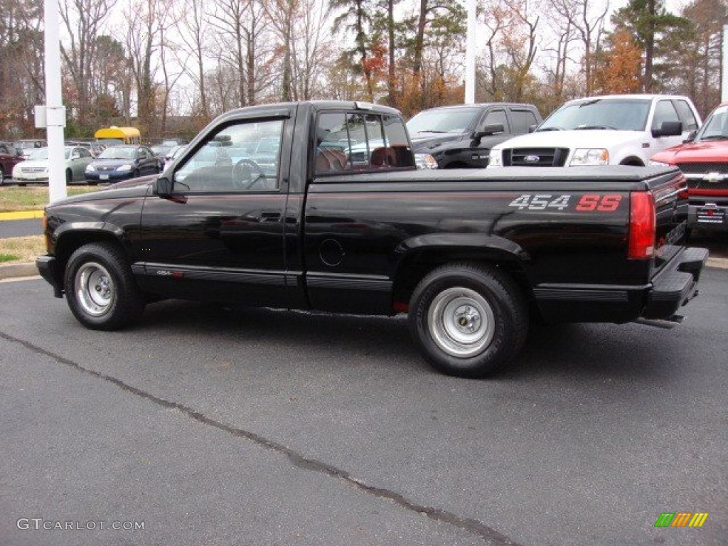 Onyx Black 1990 Chevrolet C/K C1500 454 SS Exterior Photo #74529764