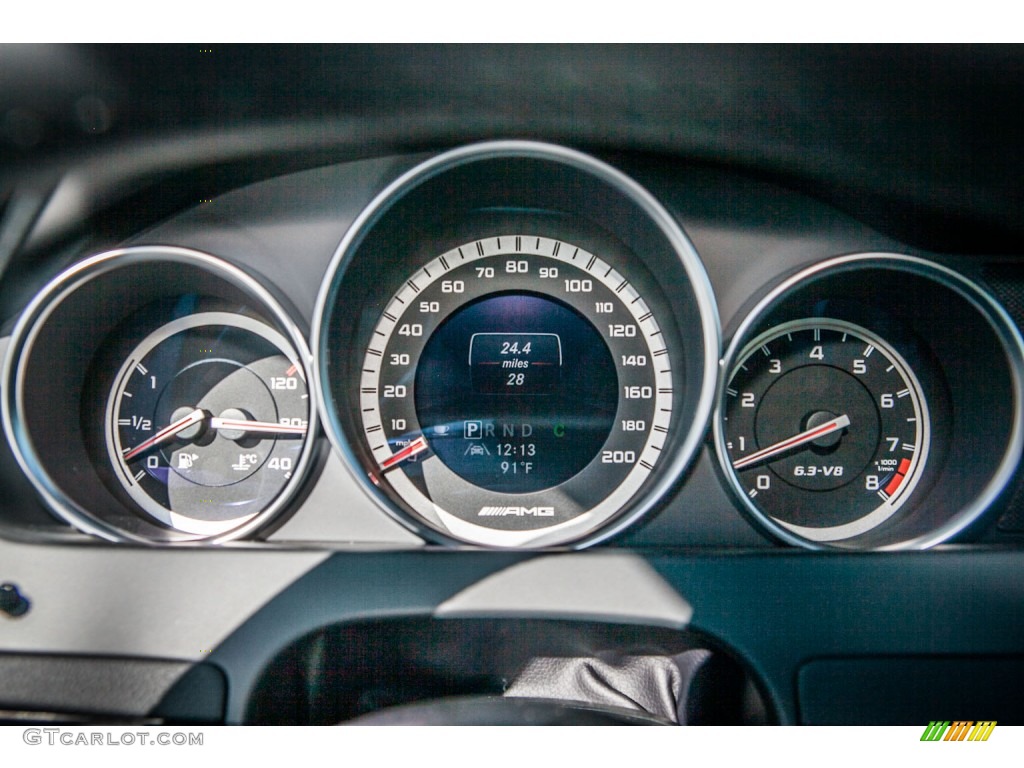 2013 Mercedes-Benz C 63 AMG Gauges Photo #74529889