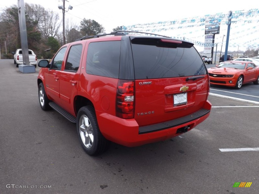 2013 Tahoe LT - Victory Red / Ebony photo #3