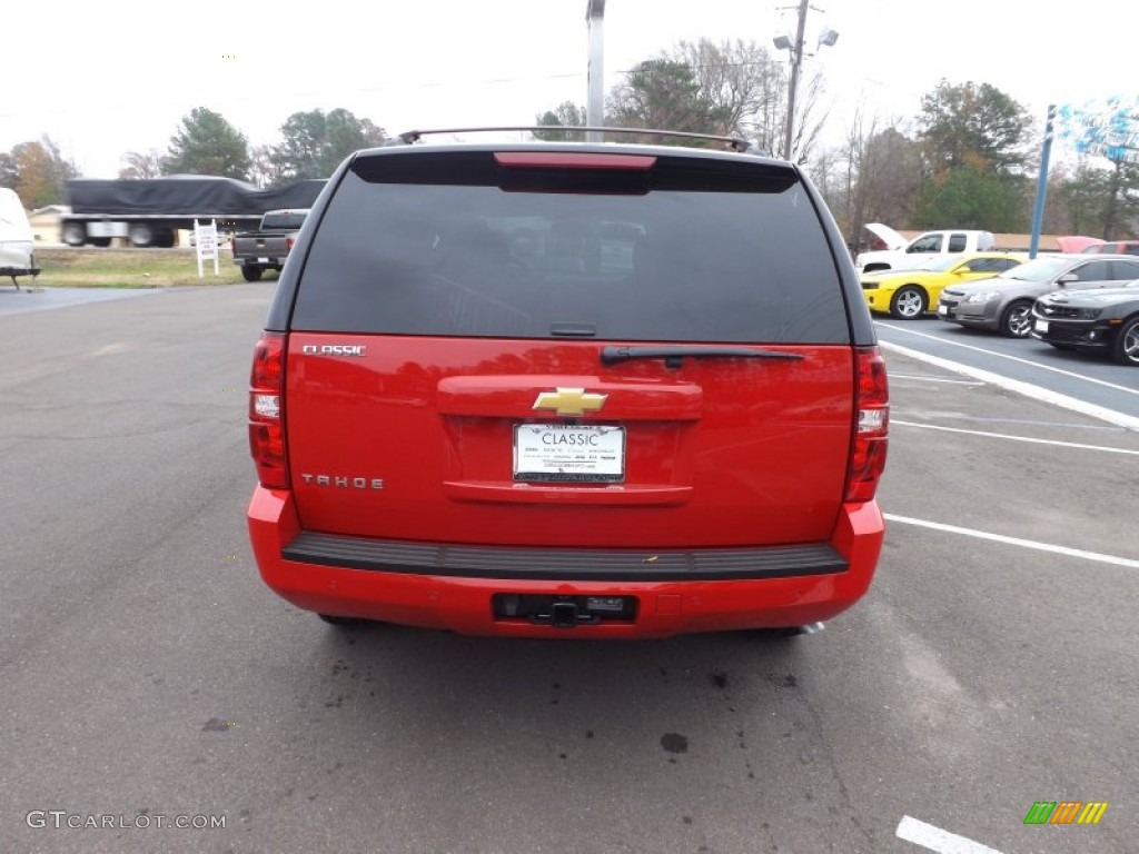 2013 Tahoe LT - Victory Red / Ebony photo #4