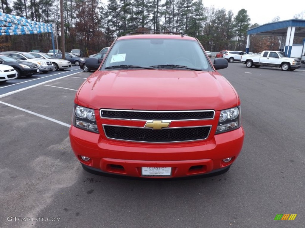 2013 Tahoe LT - Victory Red / Ebony photo #8