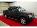 2008 Super Black Nissan Frontier LE Crew Cab  photo #1