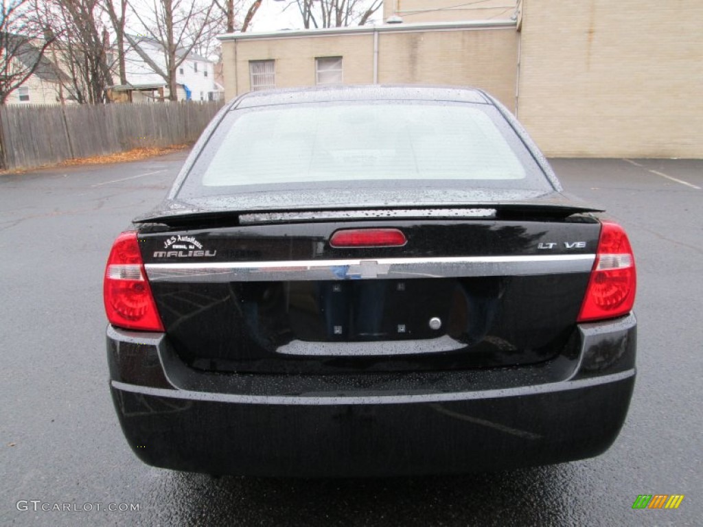 2004 Malibu LT V6 Sedan - Black / Gray photo #6