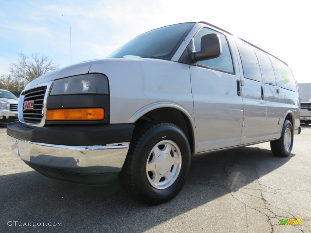 2007 Savana Van LS 1500 Passenger Conversion - Silver Birch Metallic / Medium Pewter photo #3