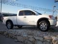 2012 Blizzard White Nissan Titan Pro-4X King Cab 4x4  photo #4