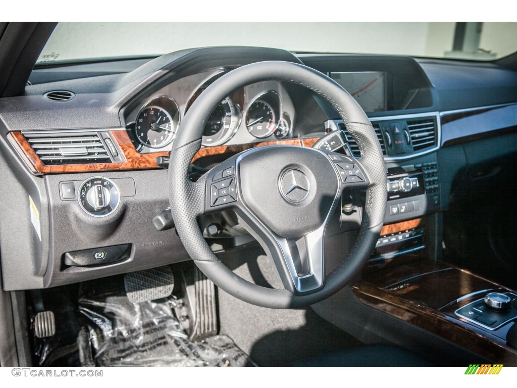 2013 Mercedes-Benz E 350 Sedan Black Dashboard Photo #74532461