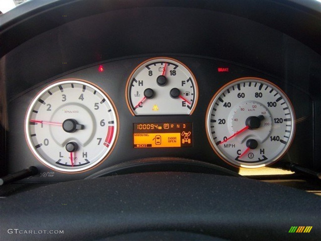2012 Nissan Titan Pro-4X King Cab 4x4 Gauges Photo #74532683
