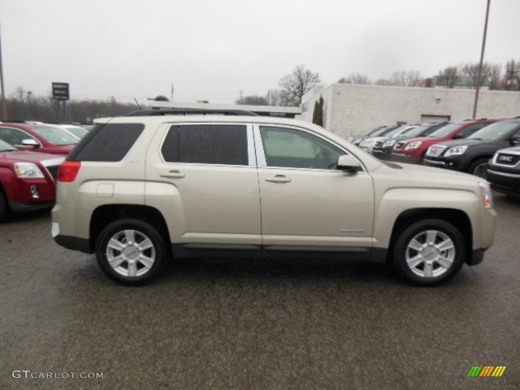 2013 Terrain SLT AWD - Champagne Silver Metallic / Jet Black photo #5