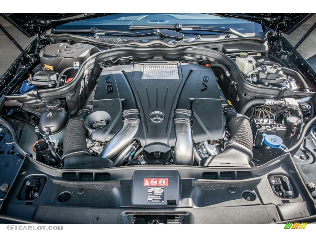 2013 Mercedes-Benz CLS 550 Coupe 4.6 Liter Twin-Turbocharged DI DOHC 32-Valve VVT V8 Engine Photo #74533003